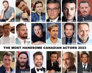 The Most Handsome Canadian Actors 2023 – Bestofthelist