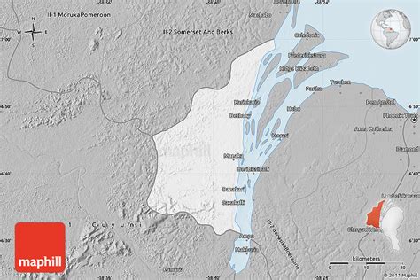 Gray Map of III-1 Essequibo Islands