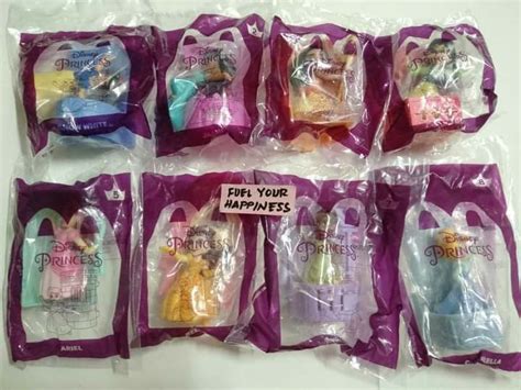 2021 McDo McDonald's Disney Princess Happy Meal Toys Beauty Belle Snow ...