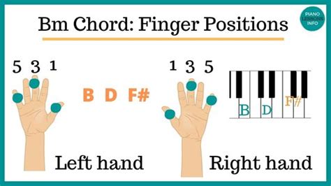 Bm Piano Chord – What it is & How To Play It (B Minor Chord)