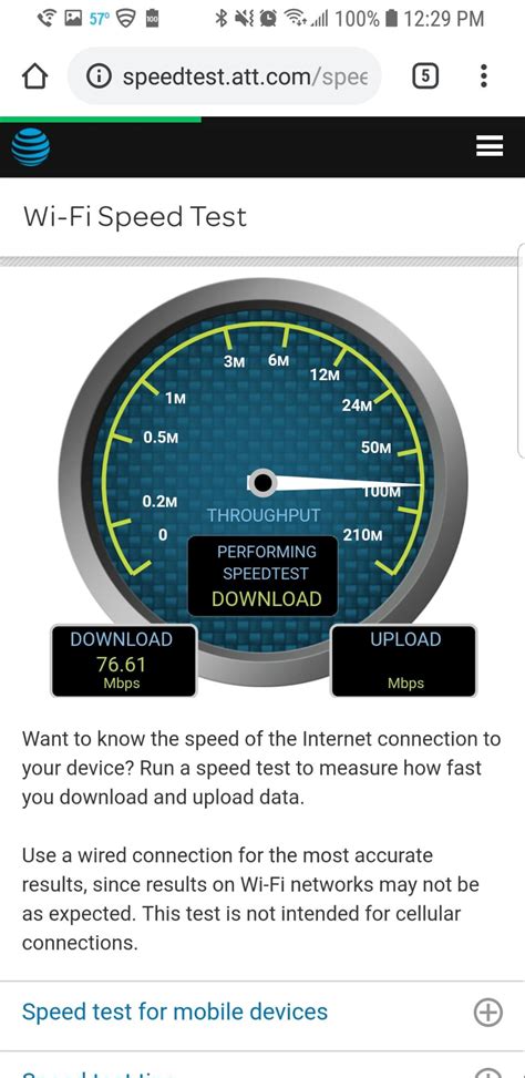 AT&T Speed Test Review