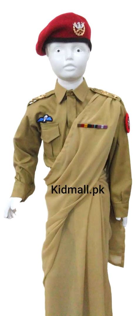 Pakistan Army Female Officer Uniform - Kids Mall