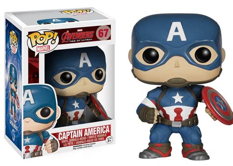 Funko Marvel Avengers Age of Ultron Funko POP Marvel Captain America ...