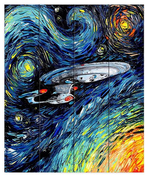 Star Trek Painting at PaintingValley.com | Explore collection of Star ...