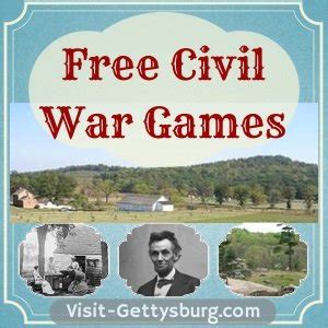 Free Civil War Games Online - Visit Gettysburg