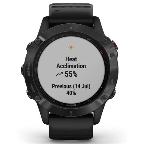 Garmin Fenix 6 Pro Black buy and offers on Runnerinn