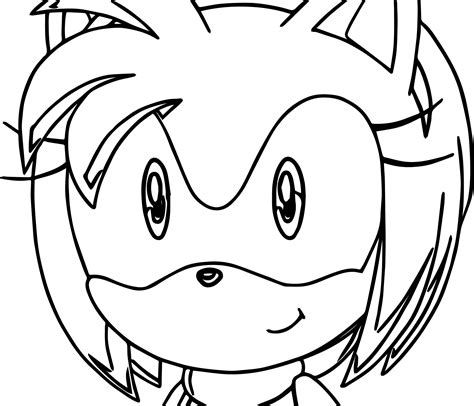 Printable Sonic The Hedgehog Face Template