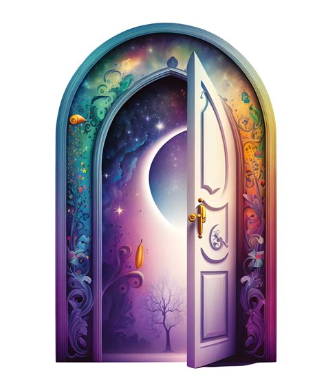 Magic door, fantasy fairy tale element, 23932603 PNG