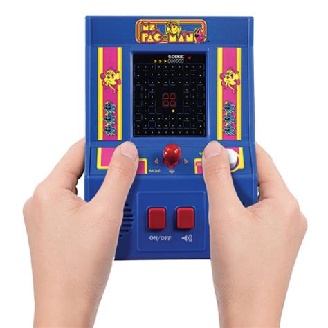 Ms. Pac-Man Retro Arcade Hand Held Game - Smart Kids Toys