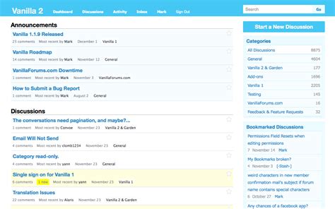 Vanilla Forums