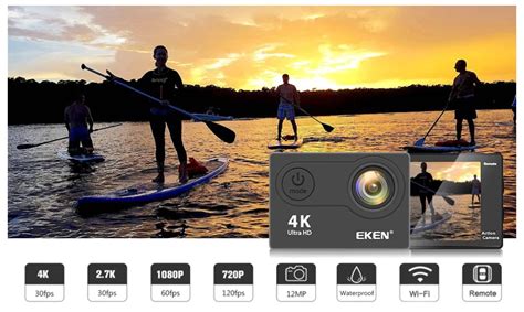 Ultra HD 4K / 30 Fps Waterproof Action Camera - Aalamey