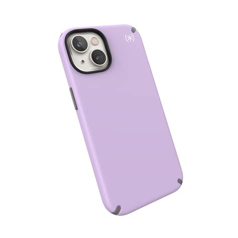 SPECK Presidio2 Pro Case for iPhone 14 - Spring Purple/Cloudy Grey/Whi ...