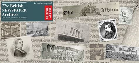 NEW: 3 Month Subscription from the British Newspaper Archive ...