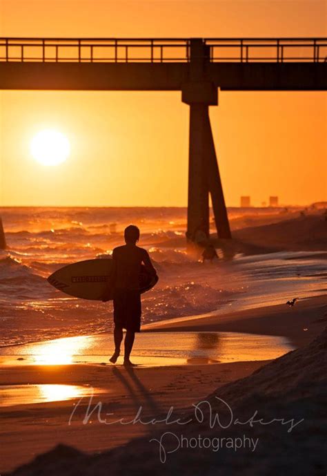 Surf Under The Glow of a Sunset by NicholeWatersPhotos on Etsy, $20.00 ...