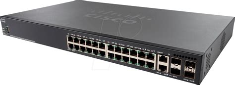 CISCO SG350X24MP: Switch, 24-Port, Gigabit Ethernet, managebar, PoE bei reichelt elektronik