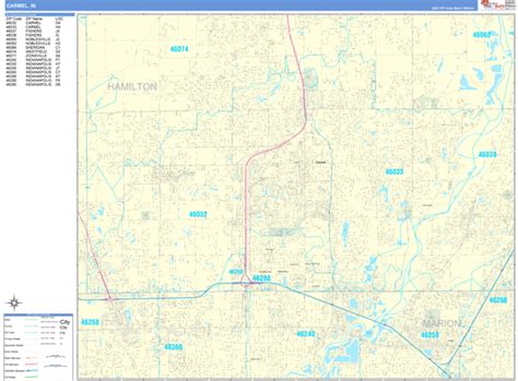 Maps of Carmel Indiana - marketmaps.com