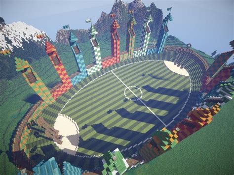 Quidditch pitch - the universe of Harry Potter! Minecraft Project ...