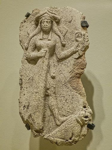 Plaque depicting the goddess Ishtar Babylon (modern Iraq) 2nd Millennium BCE Clay | Mesopotamia ...