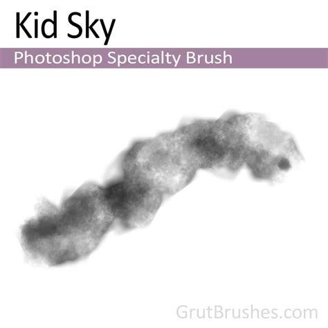 Photoshop Specialty Brush - Kid Sky - Grutbrushes.com