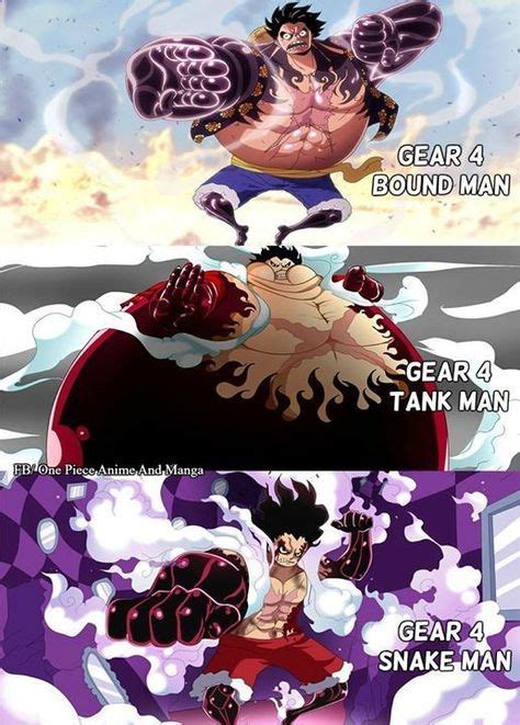 Luffy '' Gear 4 '' Transformations (Y) #ONEPIECE | Anime one piece, Imagenes de luffy y Fotos ...