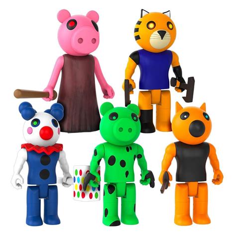 Action Figures (Series 1) [Includes DLC Items] | Collectable plush, Piggy, Action figures