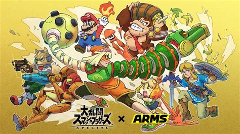 Nintendo shares another piece of art to celebrate Min Min joining Smash Bros. Ultimate ...