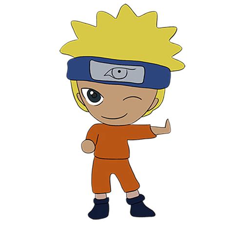 How to Draw Easy Naruto - Easy Drawing Tutorial For Kids