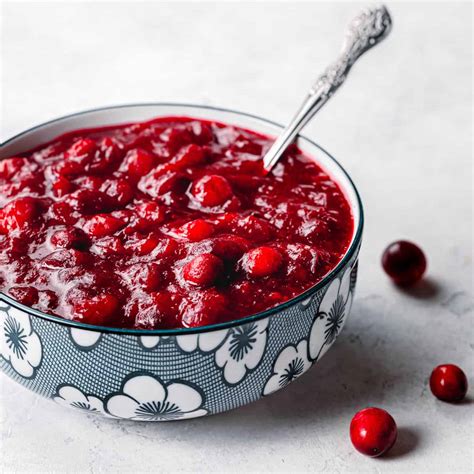 Homemade Cranberry Sauce with Orange Juice - Posh Journal