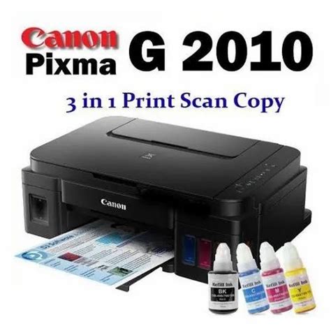 Colored Canon Pixma G2010 All-in-One Ink Tank Colour Printer (Black) at Rs 10600 in Chennai