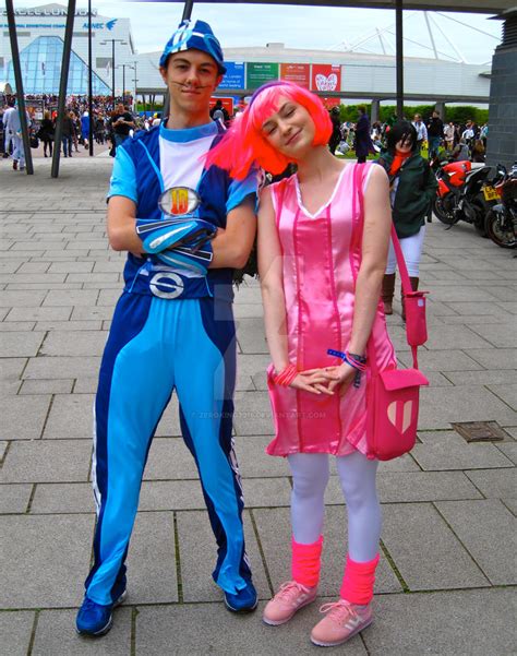 Sportacus and Stephanie from Lazytown by ZeroKing2015 on DeviantArt