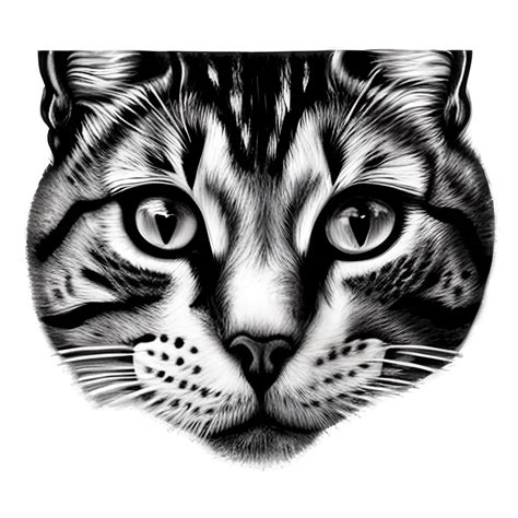 CAT FACE DIGITAL GRAPHIC · Creative Fabrica