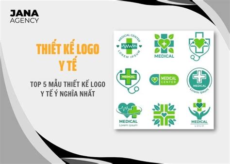 Mẫu logo y tế đẹp thiết kế chuyên nghiệp và sang trọng