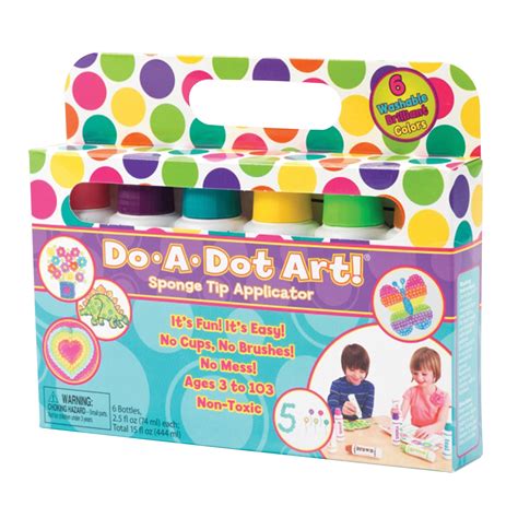 Do•A•Dot Art!™ Washable Brilliant Markers, 6 colors - Walmart.com