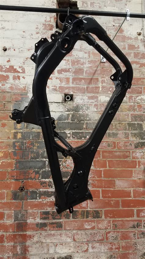 Dirt Bike Frame – Stone Black PSS-1168 | Radiant Powder Coating