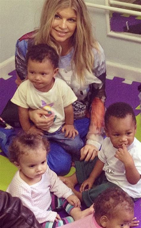 Fergie Hangs With Kids at Brazilian Youth Foundation—See Her Pics! - E ...