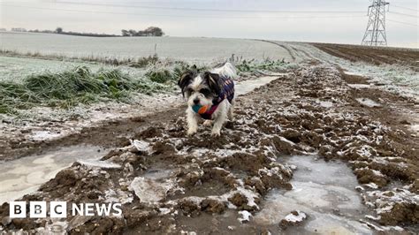 Yellow weather warning of further icy conditions from Suffolk to Yorkshire