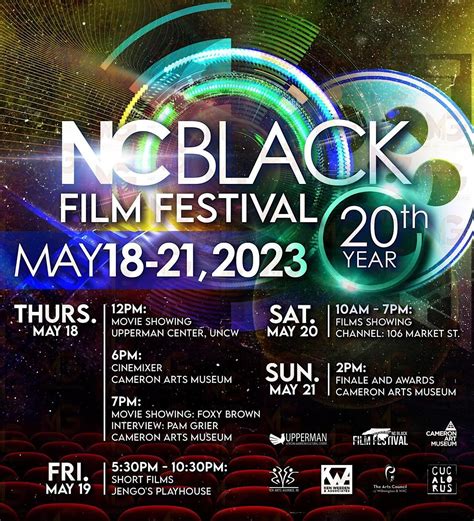 The 2023 North Carolina Black Film Festival, UNCW African American ...