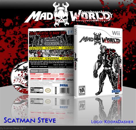 MadWorld 2 Wii Box Art Cover by Scatman Steve