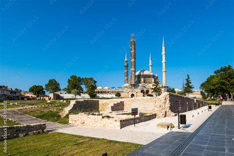 Selimiye Mosque in Edirne, Turkey - the UNESCO World Heritage Site of ...