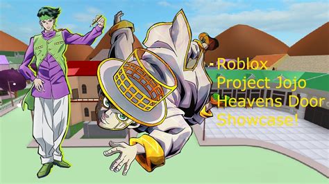 Roblox Project Jojo Heavens Door Showcase! - YouTube