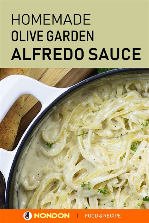 Homemade Olive Garden Alfredo Sauce Recipe