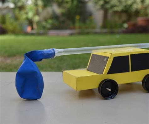 Air Powered Balloon Car : 9 Steps - Instructables