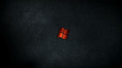 HD wallpaper: dark, metal, minimalistic, red, windows | Wallpaper Flare