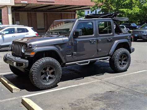 New wheels and tires. She's a happy Jeep. : r/Wrangler