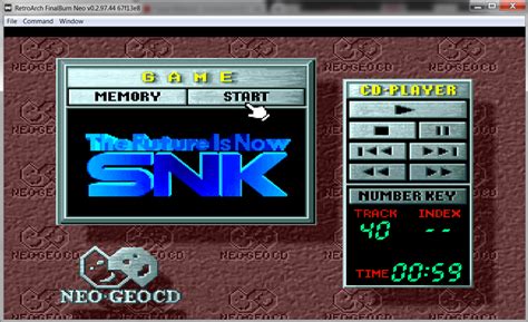 Core Final Burn Neo dont let me start neo geo cd - Cores - Libretro Forums