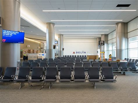 Salt Lake City airport just opened a massive new terminal with canyon-themed art as Delta relies ...