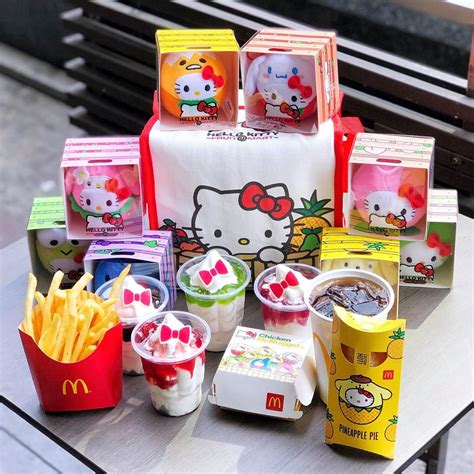 McDonald’s Thailand Has A Special Hello Kitty Menu Set And Plush Toys