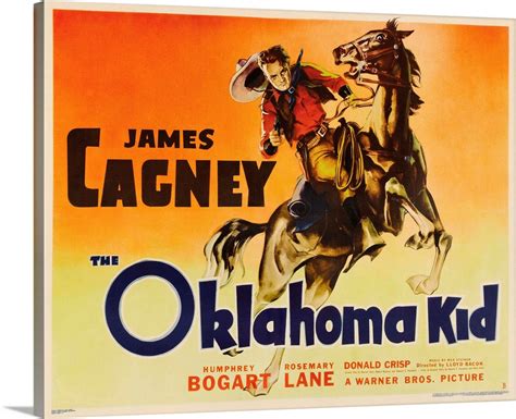 The Oklahoma Kid - Vintage Movie Poster Wall Art, Canvas Prints, Framed Prints, Wall Peels ...