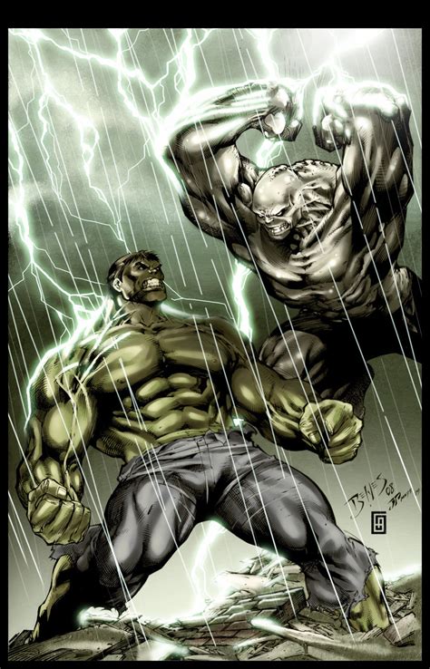 Comics Forever, Hulk Vs The Abomination // artwork by Ed Benes and...