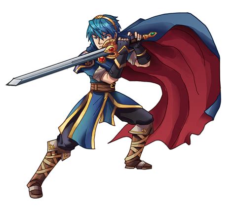 Fire Emblem- Marth by Hakuramen on DeviantArt